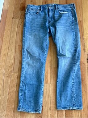 J. Crew Light Blue Straight-Leg Jeans
